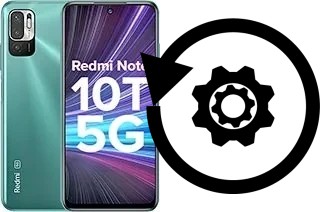 Como resetar um Xiaomi Redmi Note 10T 5G