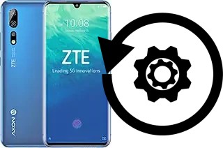 Como resetar um ZTE Axon 10 Pro 5G