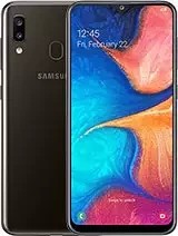 Compartilhamento de Internet com um Samsung Galaxy A20