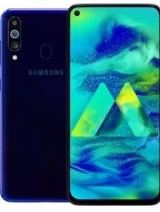 Compartilhamento de Internet com um Samsung Galaxy M40