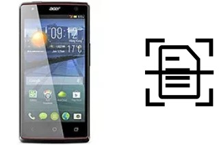 Digitalize documentos em um Acer Liquid E3 Duo Plus