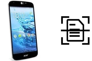 Digitalize documentos em um Acer Liquid Jade Z