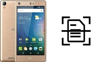 Digitalize documentos em um Acer Liquid X2