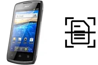 Digitalize documentos em um Acer Liquid Z110