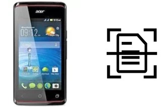 Digitalize documentos em um Acer Liquid Z200