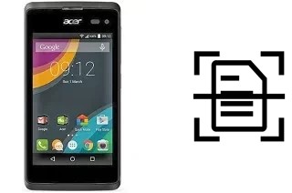 Digitalize documentos em um Acer Liquid Z220