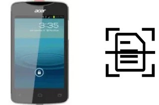 Digitalize documentos em um Acer Liquid Z3