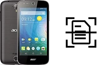 Digitalize documentos em um Acer Liquid Z330