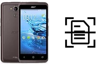 Digitalize documentos em um Acer Liquid Z410