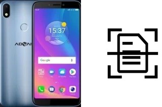 Digitalize documentos em um Advan G2 Plus