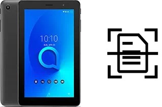 Digitalize documentos em um alcatel 1T 7