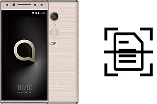 Digitalize documentos em um alcatel 5