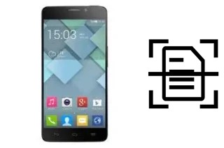 Digitalize documentos em um Alcatel LX