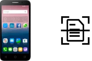 Digitalize documentos em um Alcatel OneTouch Pop 3 (5) 3G