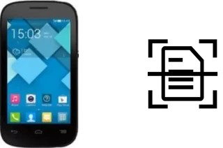 Digitalize documentos em um Alcatel OneTouch Pop C2