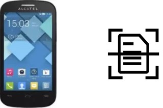 Digitalize documentos em um Alcatel OneTouch Pop C3