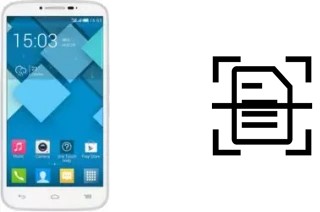 Digitalize documentos em um Alcatel OneTouch Pop C9