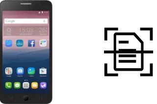 Digitalize documentos em um Alcatel OneTouch Pop Star 4G