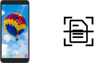 Digitalize documentos em um Alcatel Onyx