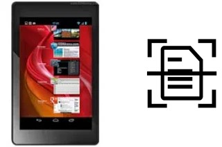 Digitalize documentos em um alcatel One Touch Evo 7 HD