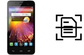 Digitalize documentos em um alcatel One Touch Star