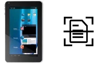 Digitalize documentos em um alcatel One Touch T10