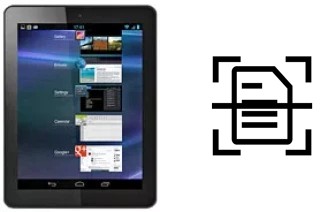 Digitalize documentos em um alcatel One Touch Tab 8 HD