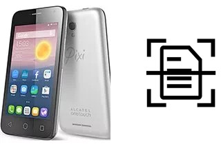 Digitalize documentos em um alcatel Pixi First