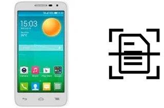 Digitalize documentos em um alcatel Pop D5