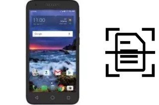 Digitalize documentos em um Alcatel Verso