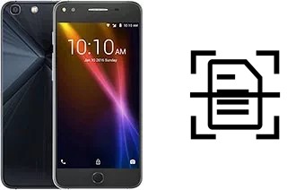 Digitalize documentos em um alcatel X1