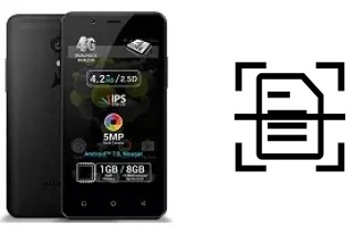 Digitalize documentos em um Allview P4 Pro