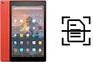 Digitalize documentos em um Amazon Fire HD 10 (2017)