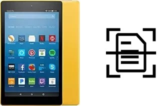 Digitalize documentos em um Amazon Fire HD 8 (2017)