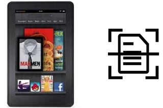 Digitalize documentos em um Amazon Kindle Fire