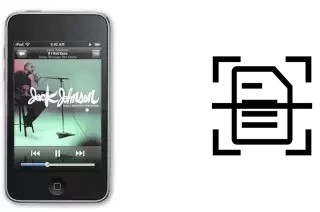 Digitalize documentos em um Apple iPod touch 2nd generation