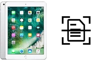 Digitalize documentos em um Apple iPad 9.7