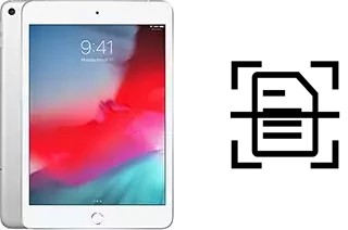 Digitalize documentos em um Apple iPad mini (2019)