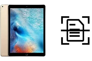 Digitalize documentos em um Apple iPad Pro