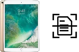 Digitalize documentos em um Apple iPad Pro 10.5