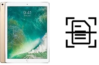 Digitalize documentos em um Apple iPad Pro 12.9 (2017)