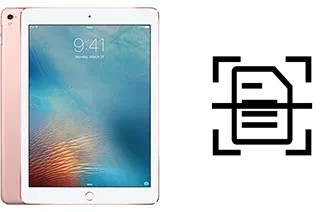 Digitalize documentos em um Apple iPad Pro 9.7