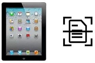 Digitalize documentos em um Apple iPad 2 Wi-Fi + 3G