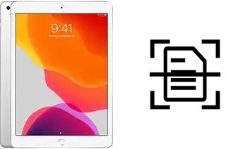 Digitalize documentos em um Apple iPad 10.2