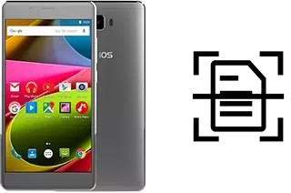 Digitalize documentos em um Archos 55 Cobalt Plus