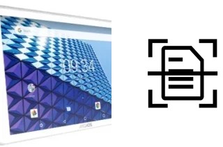 Digitalize documentos em um Archos Oxygen 101 4G