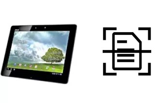 Digitalize documentos em um Asus Transformer Prime TF700T