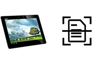 Digitalize documentos em um Asus Transformer Prime TF201