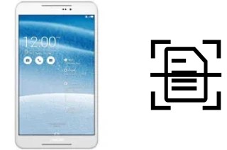 Digitalize documentos em um Asus Fonepad 8 FE380CG