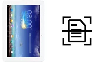 Digitalize documentos em um Asus Memo Pad 10